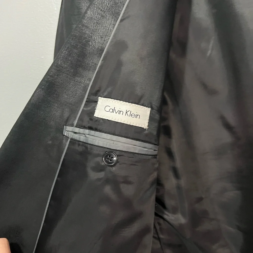 Calvin Klein Men’s Black Blazer Jacket - Picture 3 of 4